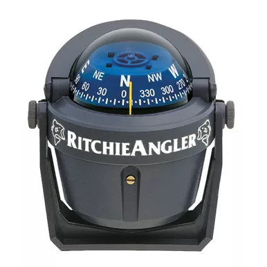 Ritchie RA-91 RitchieAngler Gray Bracket Mount Compass