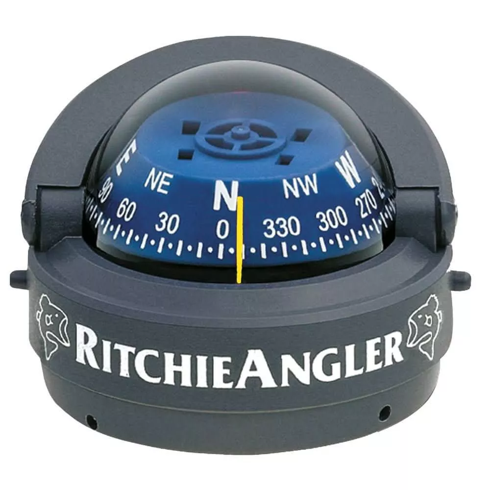 Ritchie RA-93 RitchieAngler Compass – Surface Mount – Gray | RA-93