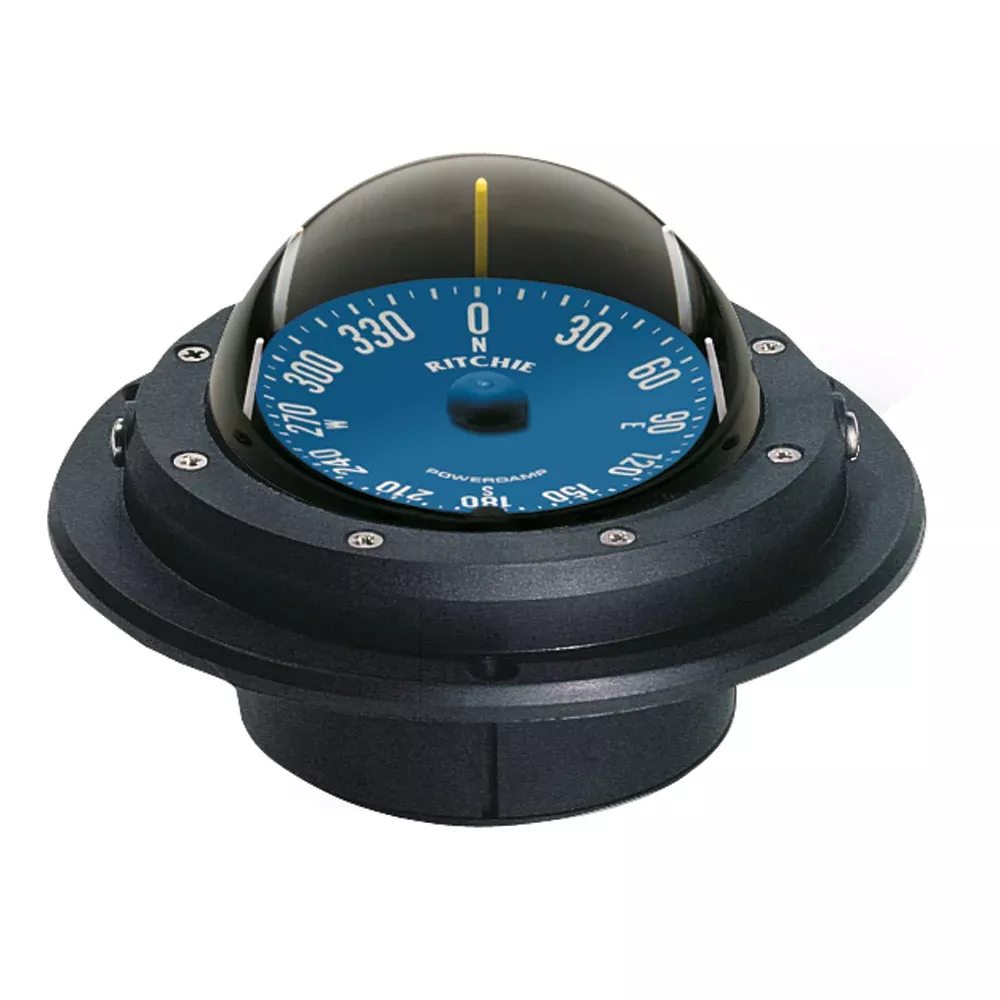 Ritchie RU-90 Voyager Compass – Flush Mount – Black | RU-90