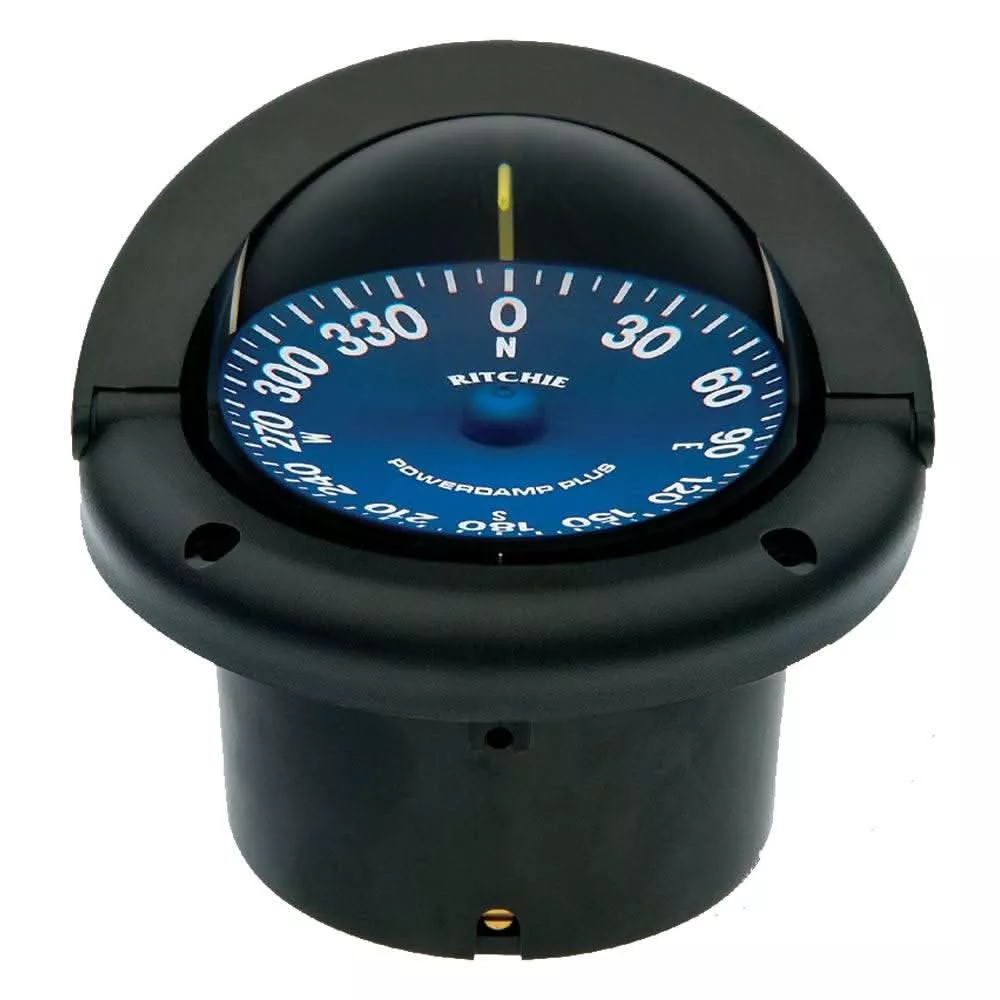 Ritchie SS-1002 SuperSport Compass – Flush Mount – Black | SS-1002