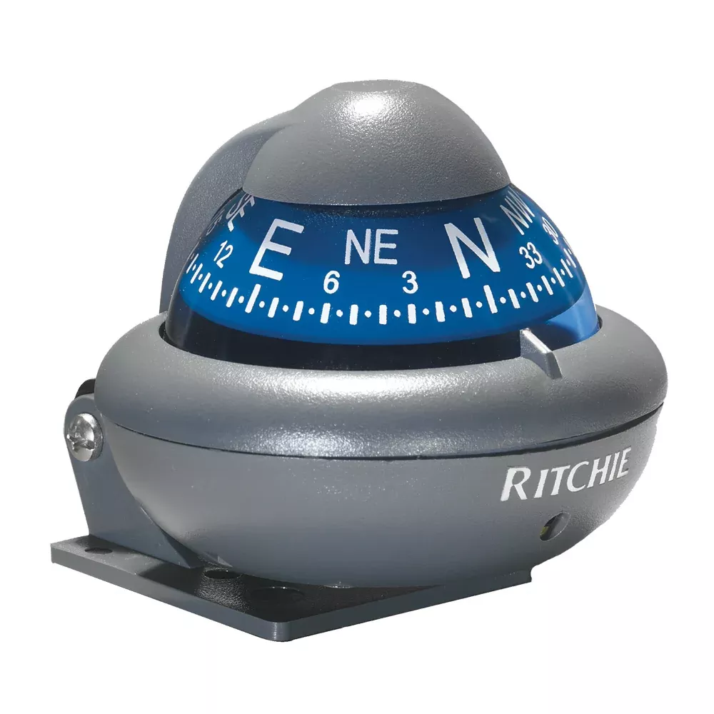 Ritchie X-10-A RitchieSport Automotive Compass – Bracket Mount – Gray | X-10-A