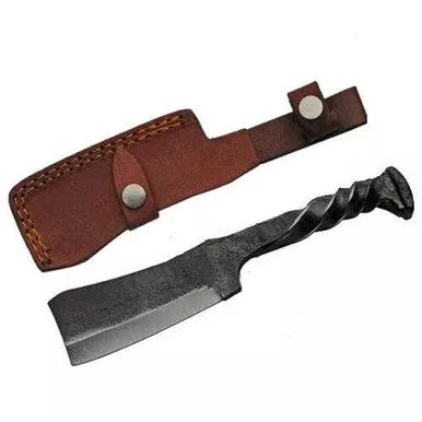 Rite Edge Railroad Style Cleaver Fixed Blade Knife