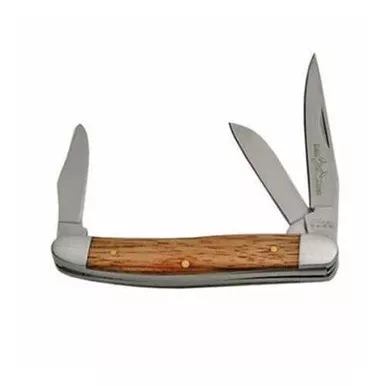Rite Edge Stockman Folding Knife with Brown Bone Handle