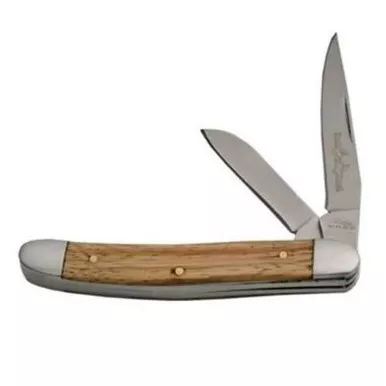 Rite Edge Wood Peanut Folding Knife