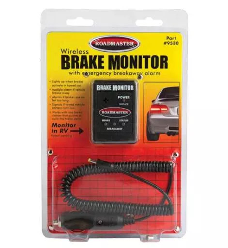 Roadmaster Wireless Universal Supplemental Braking System Monitor• 9530