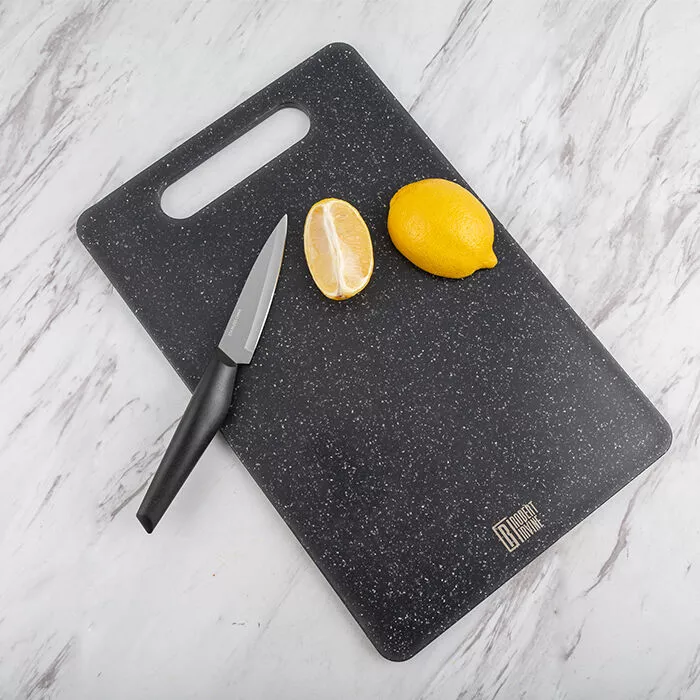 Robert Irvine 3-Piece Granite-Look Cutting Board Set