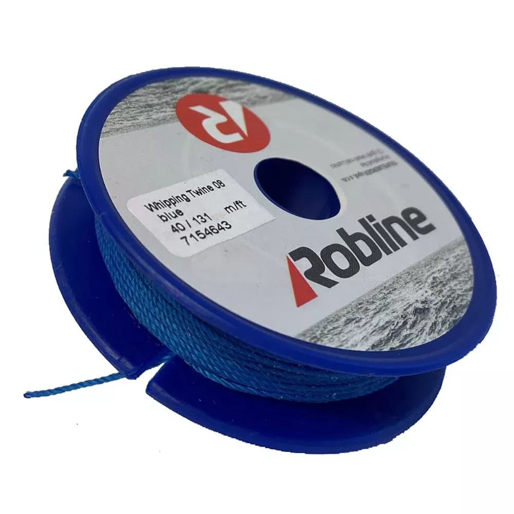 Robline Waxed Whipping Twine – 0.8mm x 40M – Blue