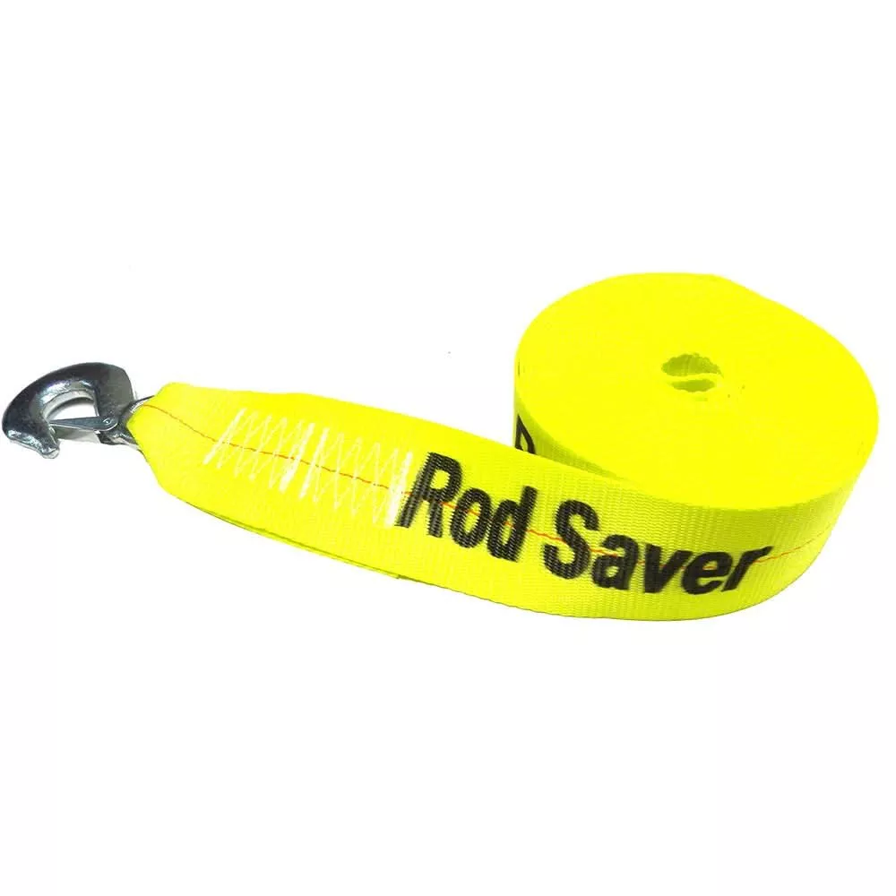 Rod Saver Heavy-Duty Winch Strap Replacement – Yellow – 3″ x 25 [WS3Y25]