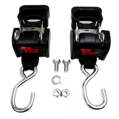 Rod Saver Stainless 40-Inch Retractable Transom Tie-Down