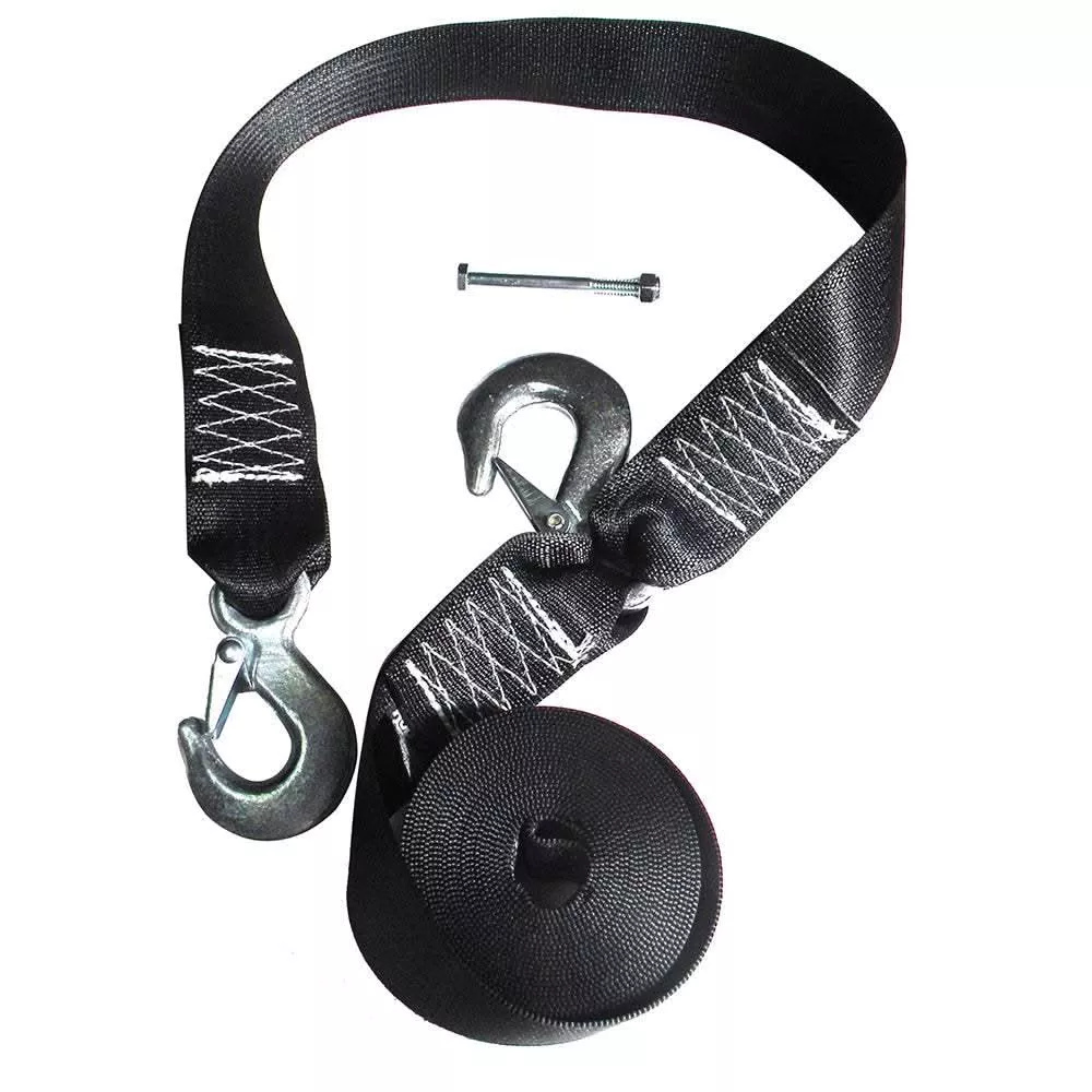 Rod Saver Winch Strap Replacement w/Safety Strap – 16 [WS16S]
