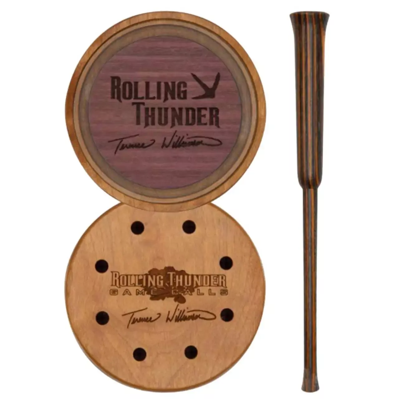Rolling Thunder Terence Williamson Crystal Pot Turkey Call