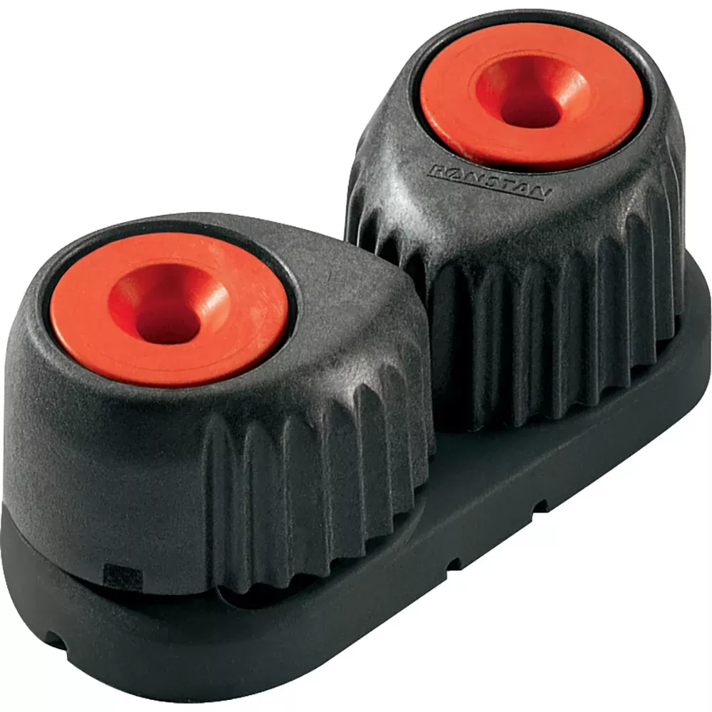 Ronstan Medium Alloy Cam Cleat – Red, Black Base | RF5510R