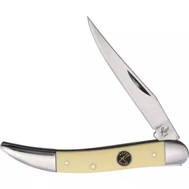 Roper Knives Pecos Yellow Large Toothpick Knife