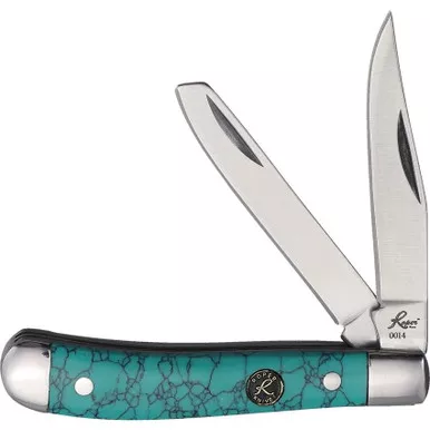 Roper Peanut Green Stone Traditional Pocket Knife