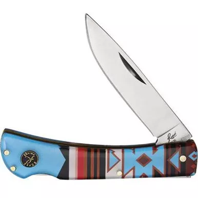 Roper Tumble Weed Acrylic Lockback Knife