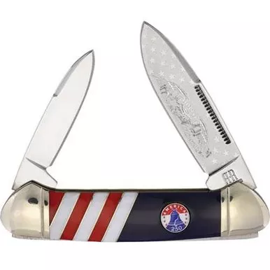 Rough Rider 250 USA Anniversary Canoe Folding Knife