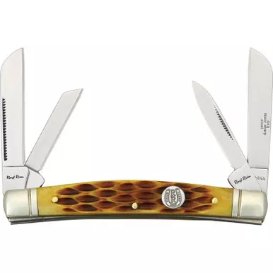 Rough Rider Congress Amber Bone Pocket Knife