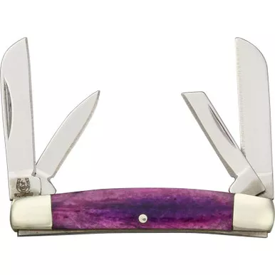 Rough Rider Purple Bone Tiny Congress Knife