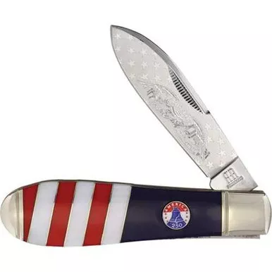 Rough Rider Teardrop USA Anniversary Folding Knife