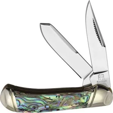 Rough Rider Tiny Trapper Abalone Pocket Knife