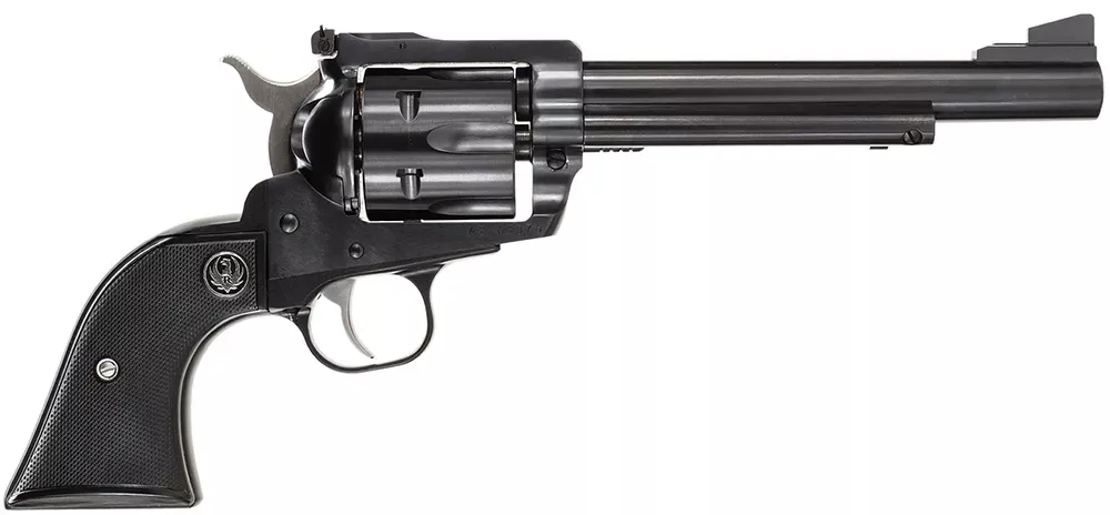 Ruger 0406 Blackhawk Revolver 41 Mag, 6.5 in, Checkered Hard Rubber