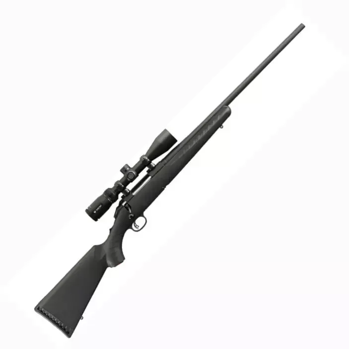 Ruger American 308 Win. Rifle w/Vortex Crossfire II Riflescope 22" 4+1 Black