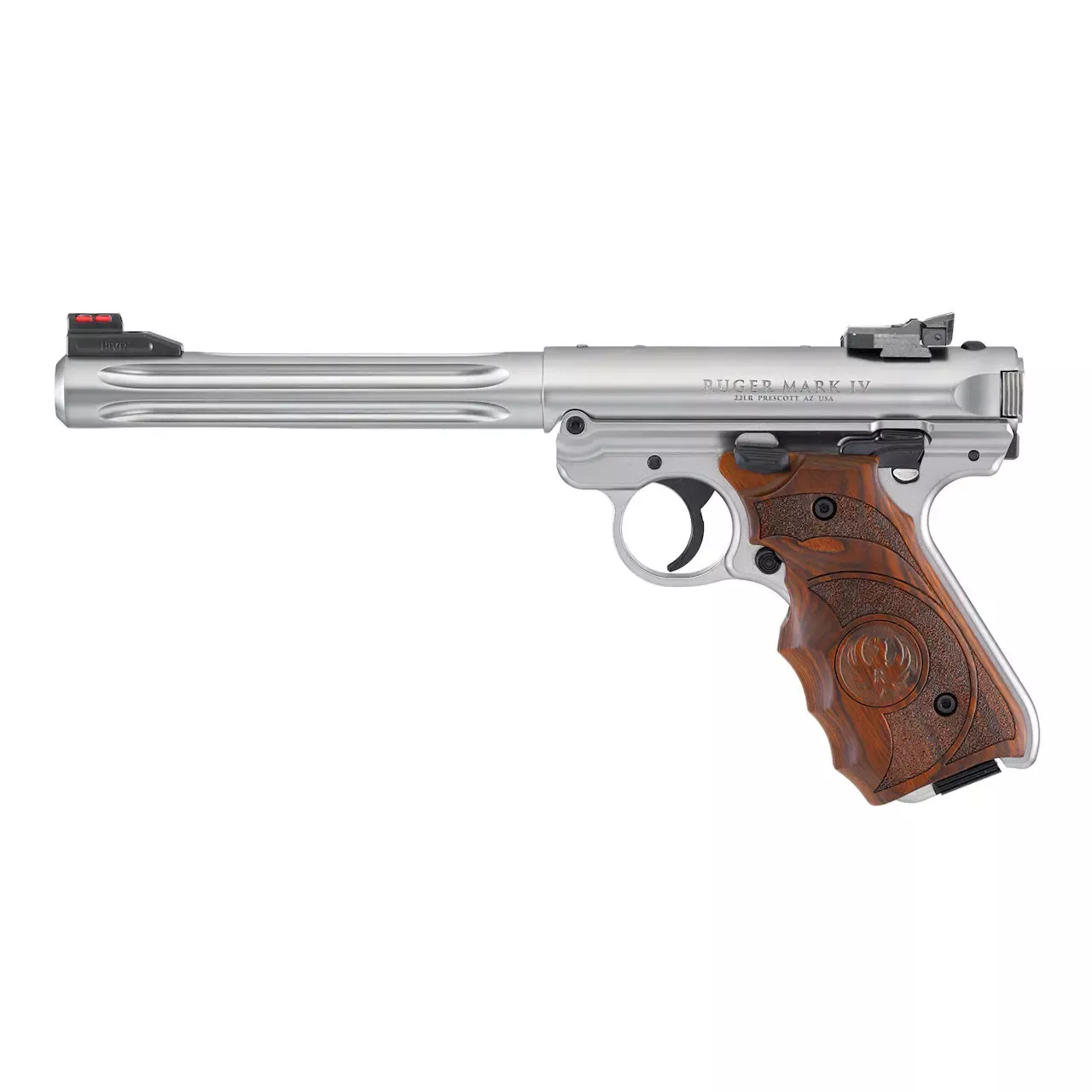 Ruger Mark IV Hunter 22 LR 6.88" Satin Stainless Pistol
