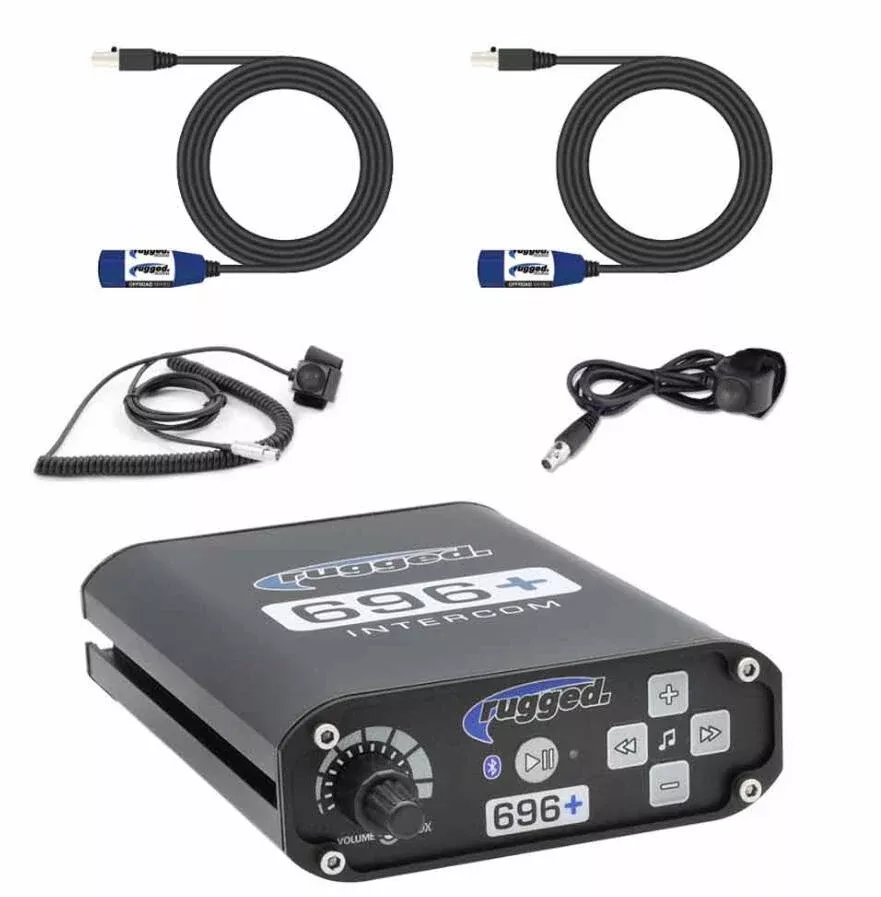 Rugged Radios 2 Person Builder Kit with RRP696 and Bluetooth Intercom System• 696-2P