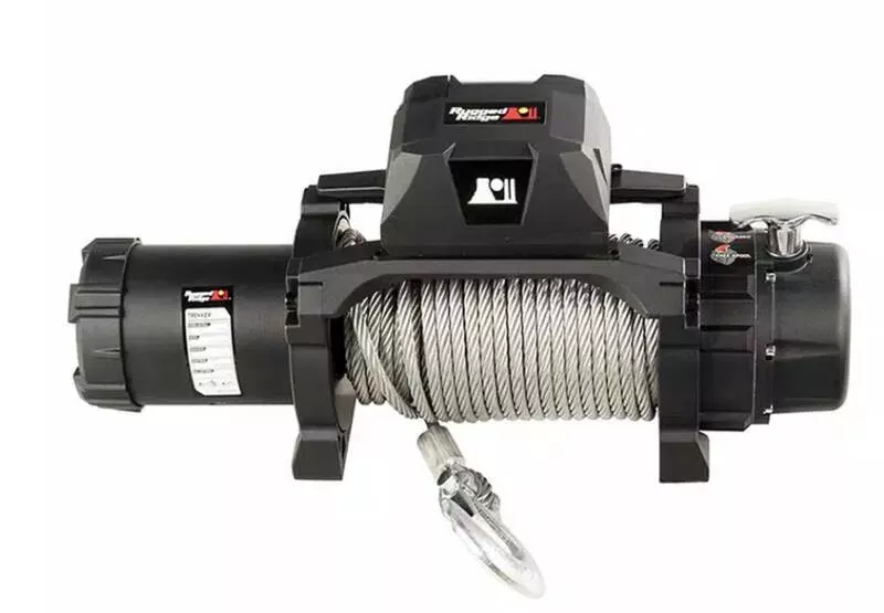Rugged Ridge Trekker C10 10,000 Lb Cable Winch with Wired Remote• 15100.07