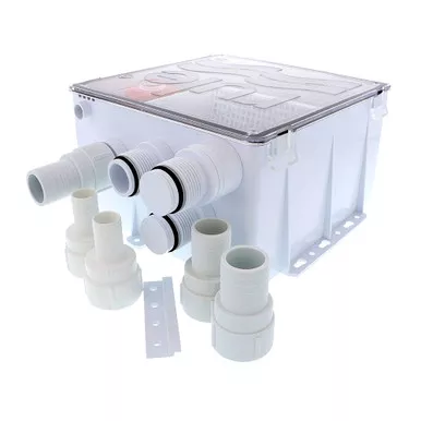 Rule 12V Shower Drain Box with 1100 GPH Pump