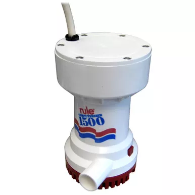 Rule 1500 GPH Automatic 12V Submersible Bilge Pump