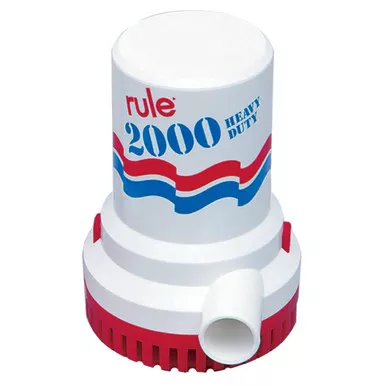Rule 2000 GPH 12V Submersible Bilge Pump