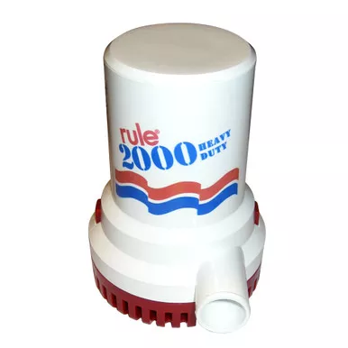 Rule 2000 GPH Non-Automatic 24V Bilge Pump