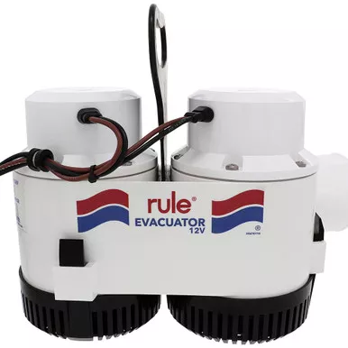 Rule 7700 GPH Evacuator 12V High Volume Utility Pump