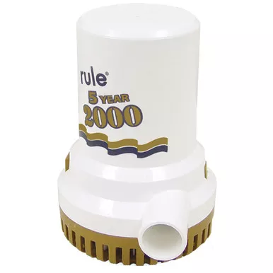 Rule Gold Series 2000 GPH 12V Bilge Pump