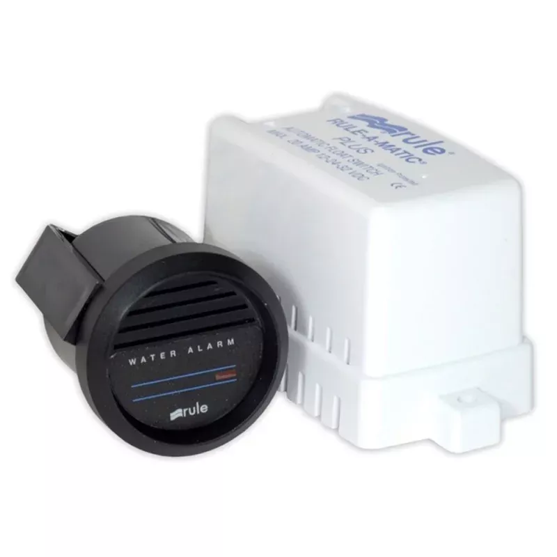 Rule High Water Bilge Alarm w/SwitchGauge – 24V