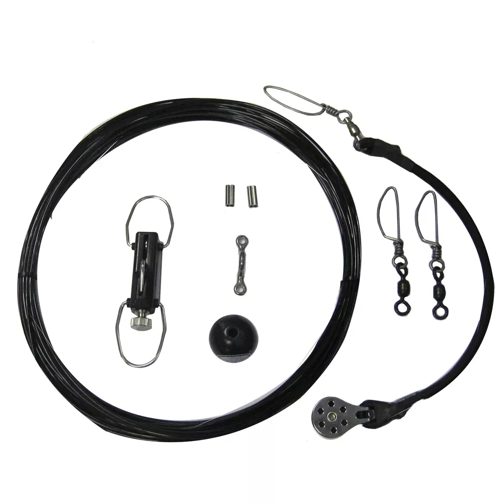 Rupp Center Rigging Kit w/Klickers – Black Mono 50′ [CA-0113-MO]