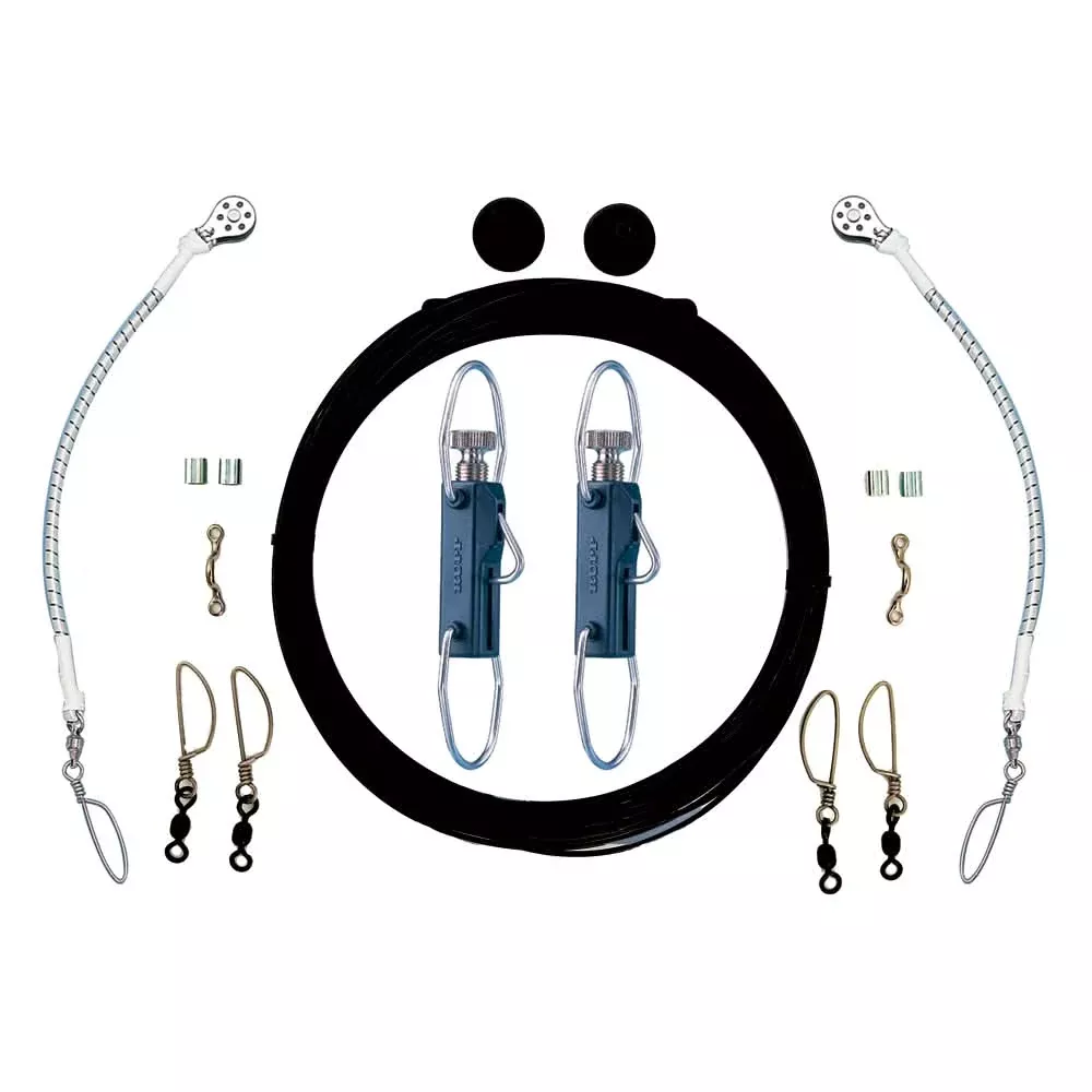 Rupp Single Rigging Kit w/Klickers – Black Mono 160′ Lines | CA-0110-MO