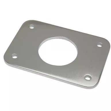 Rupp Top Gun Aluminum Backing Plate, 2.4-Inch Hole