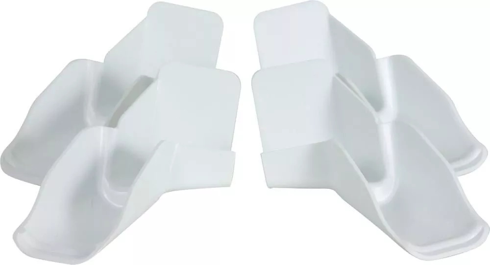 RV Gutter Spouts with Extensions, 4pk