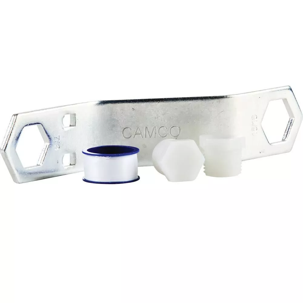 RV Water Heater Drain Plug Kit