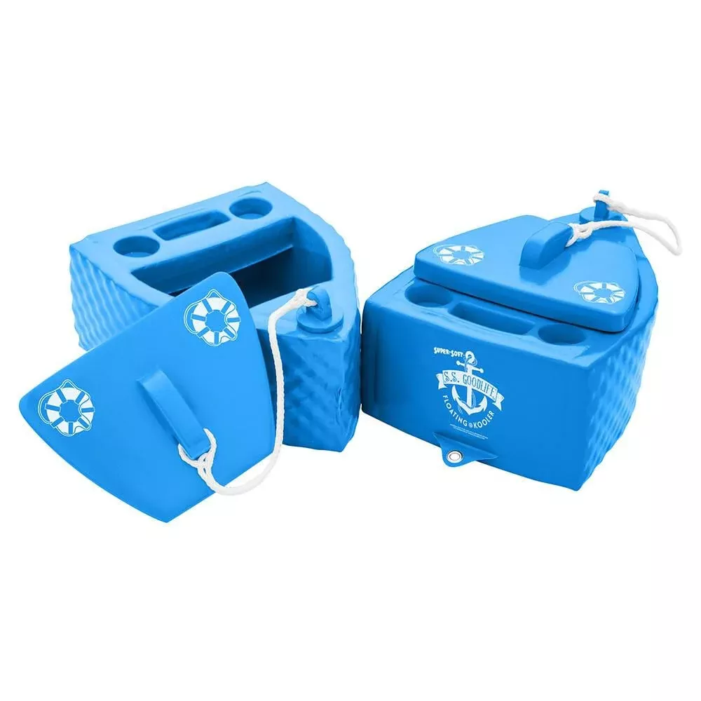 S.S. Goodlife Floating Kooler, Bahama Blue