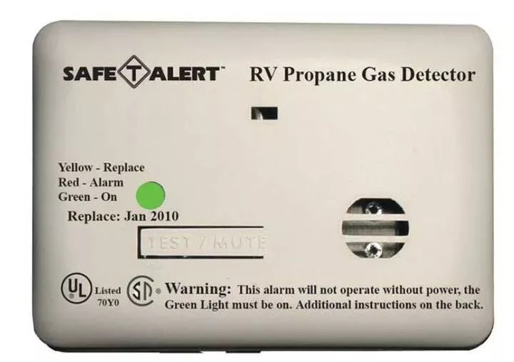 Safe-T-Alert 20 Series MIni RV Propane/LP Gas Alarm – White• 20-441-P-WT