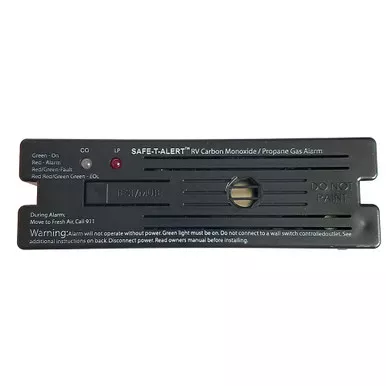 Safe-T-Alert Black Surface Mount CO Propane Alarm