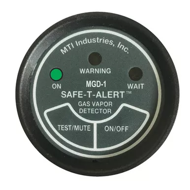 Safe-T-Alert UL 2-Inch Gas Vapor Alarm, Black