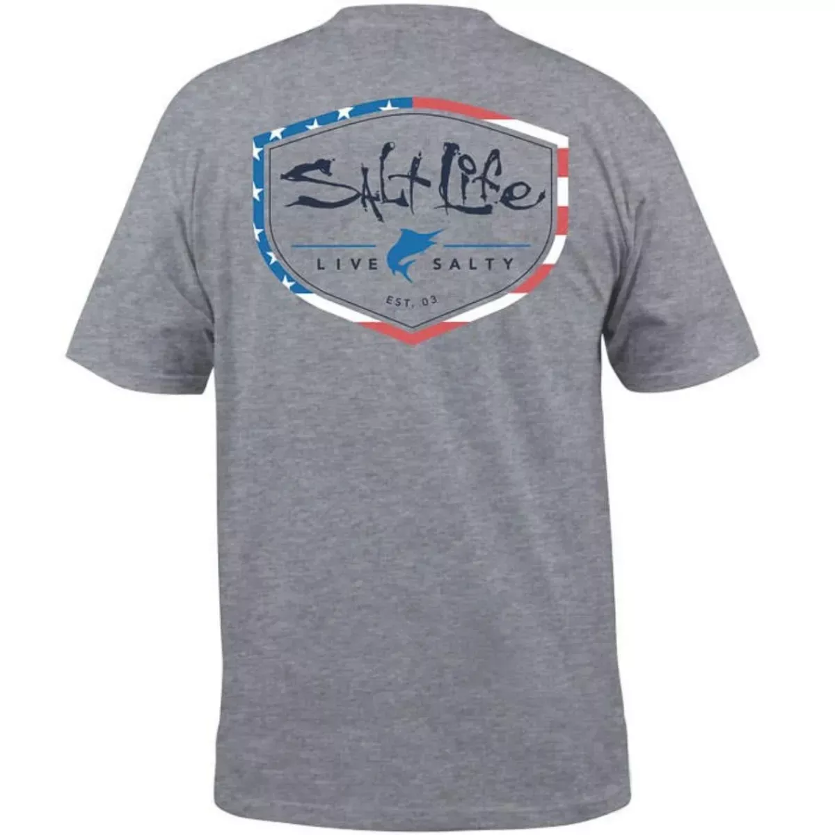 Salt Life Men’s Amerishield Pocket S/S Tee