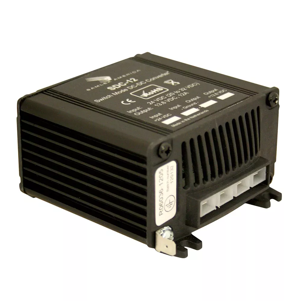 Samlex 12A Non-Isolated Step-Down 24VDC-12VDC Converter - SDC-12