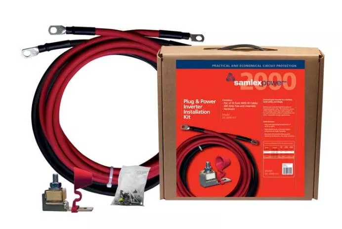 Samlex 200 Amp Inverter Installation Kit• DC-2000-KIT