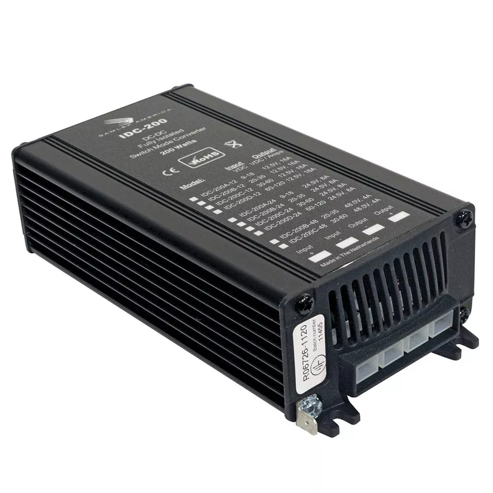 Samlex 200W Fully Isolated DC-DC Converter – 8A – 30-60V Input – 24V Output