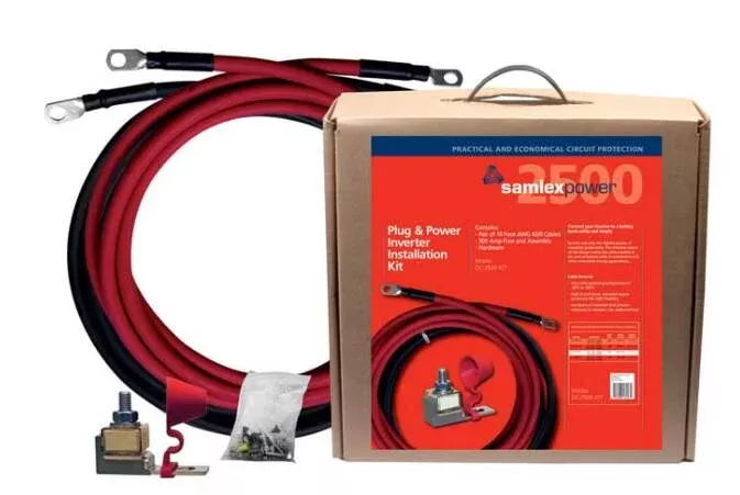 Samlex 300 Amp Inverter Installation Kit• DC-2500-KIT